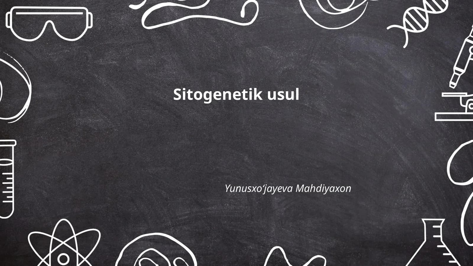 Sitogenetik usul