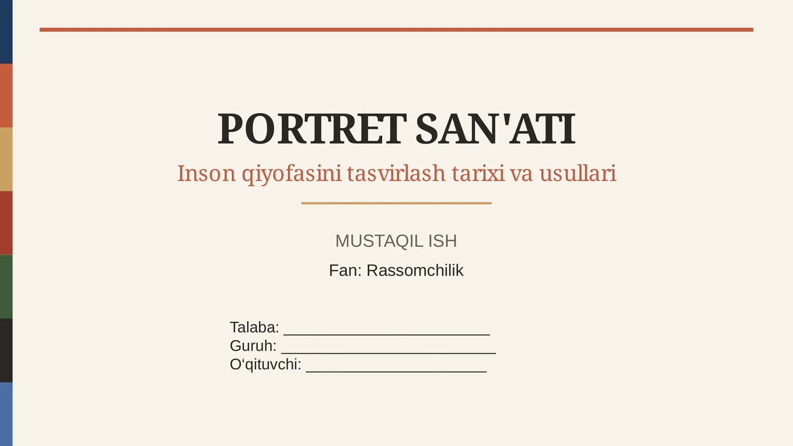 PORTRET SAN'ATI