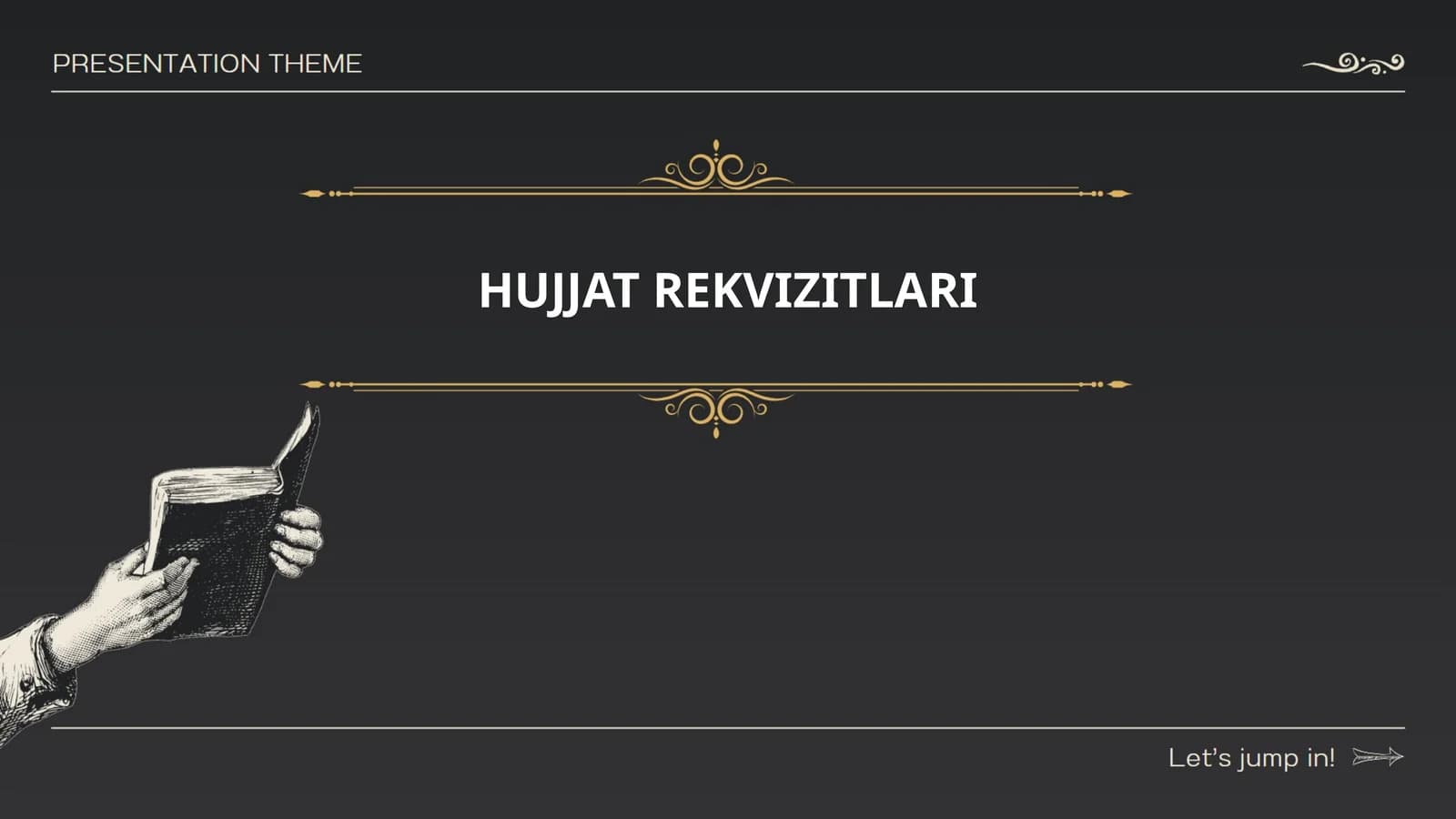 HUJJAT REKVIZITLARI