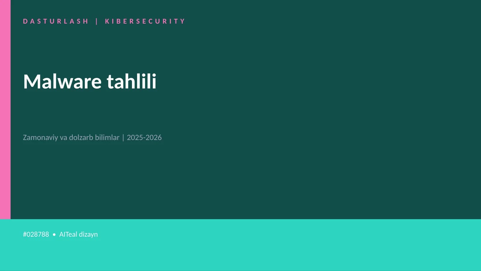Malware tahlili