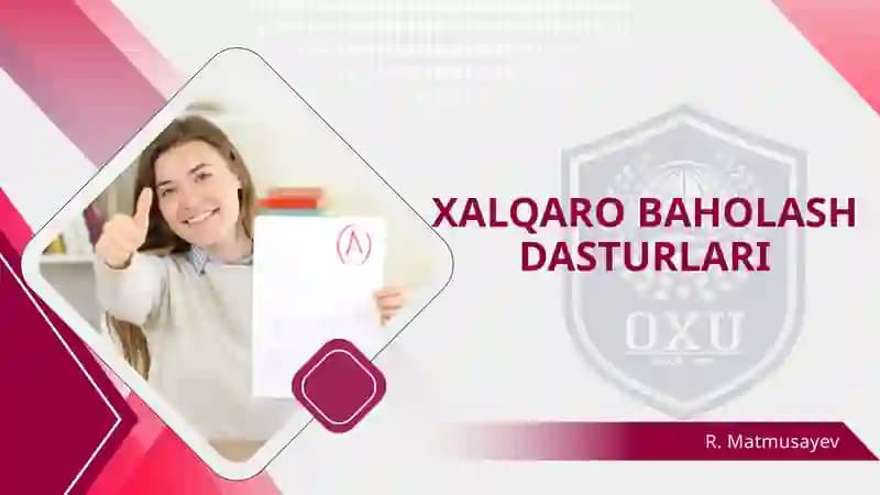 Xalqaro Baholash Dasturlari