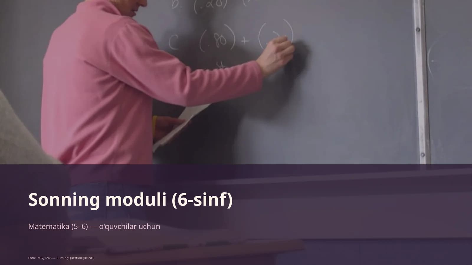 Sonning moduli (6-sinf)