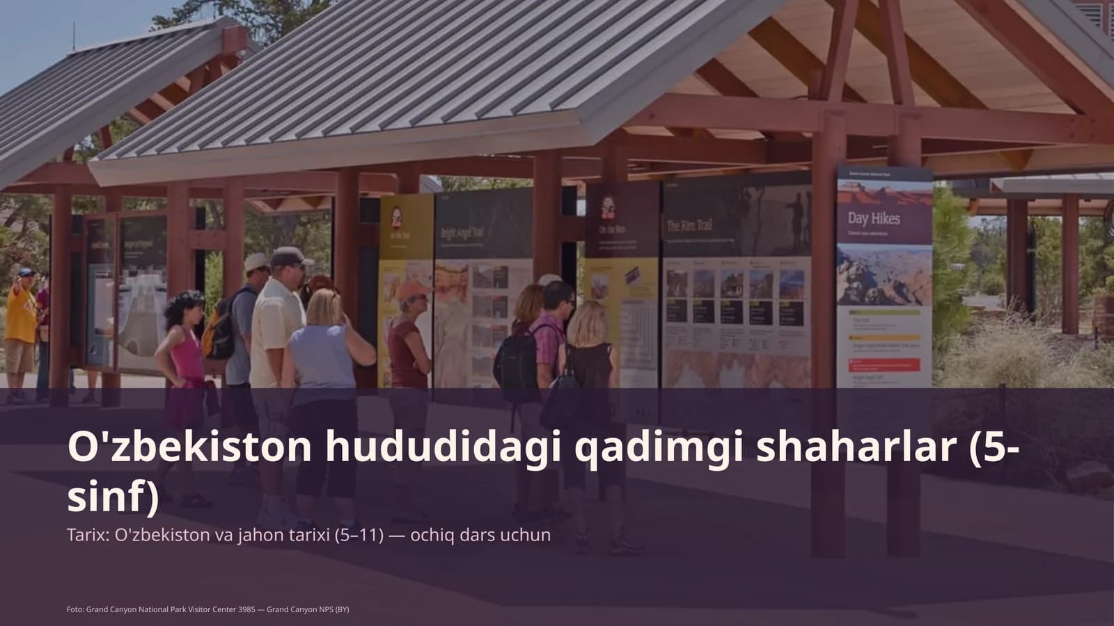 O'zbekiston hududidagi qadimgi shaharlar (5-sinf)