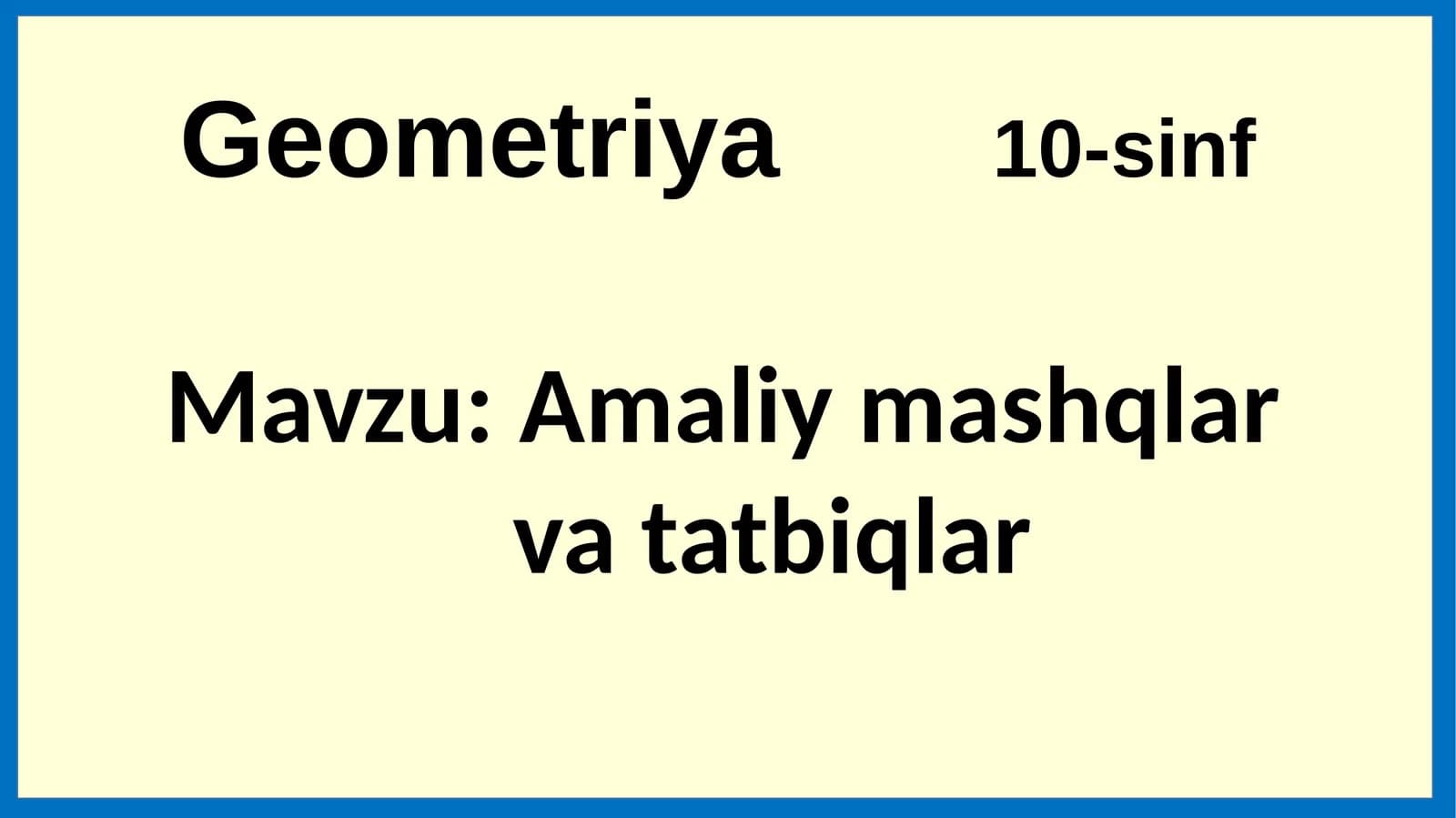 Geometriya10-sinf