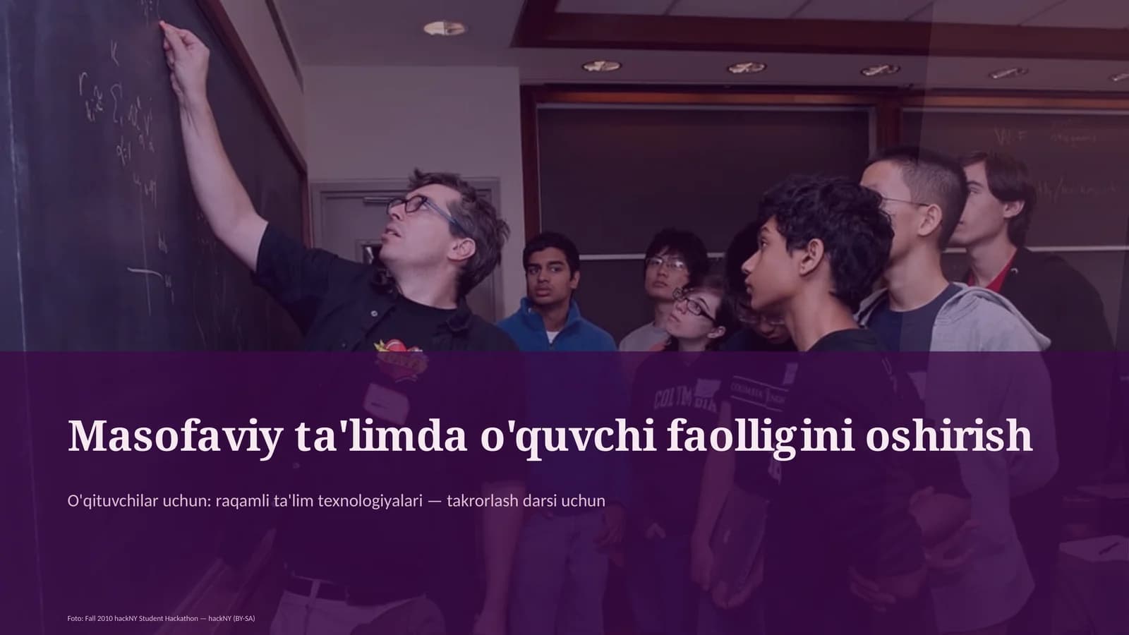 raqamli ta'lim texnologiyalari