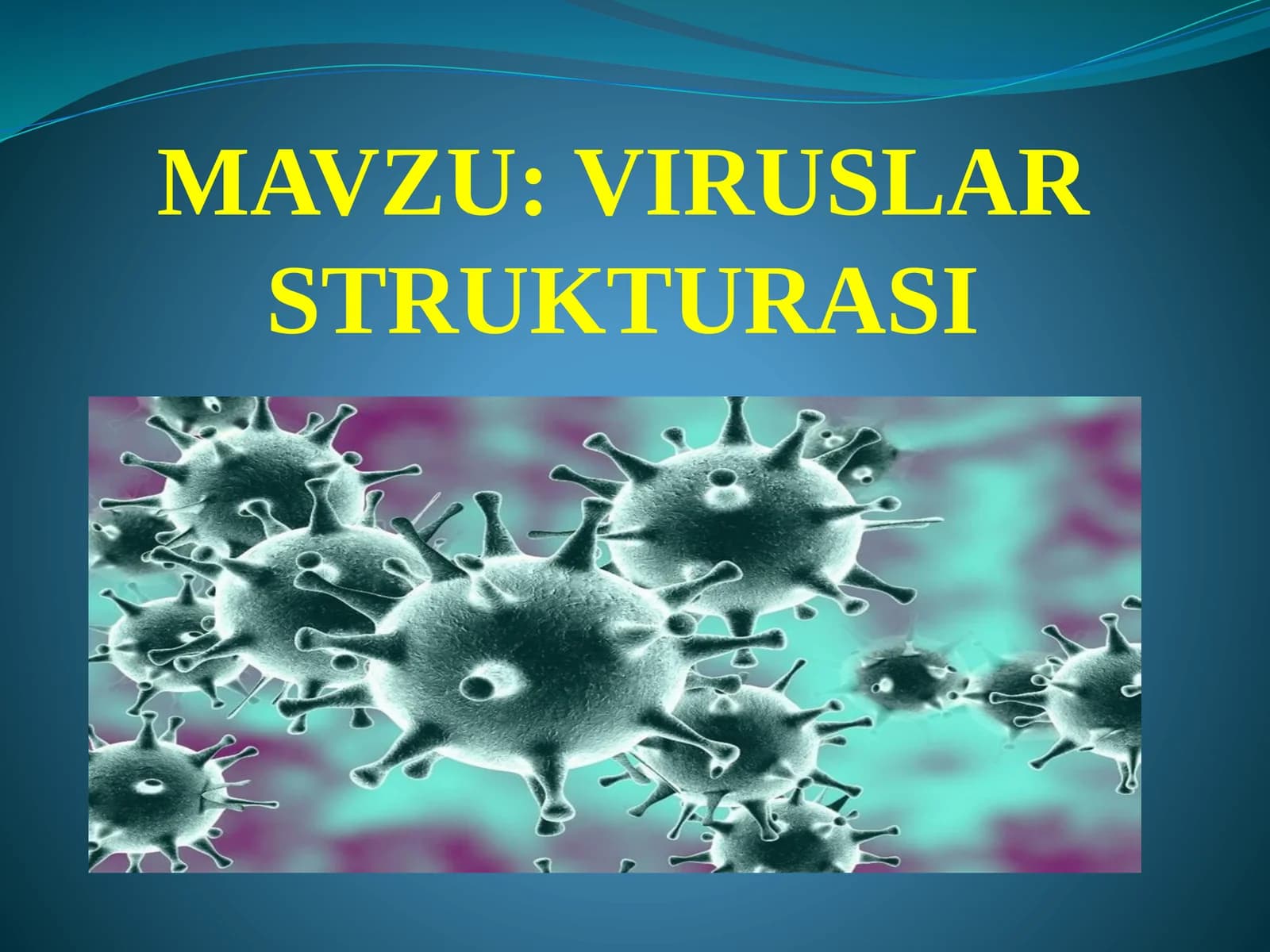 VIRUSLAR STRUKTURASI