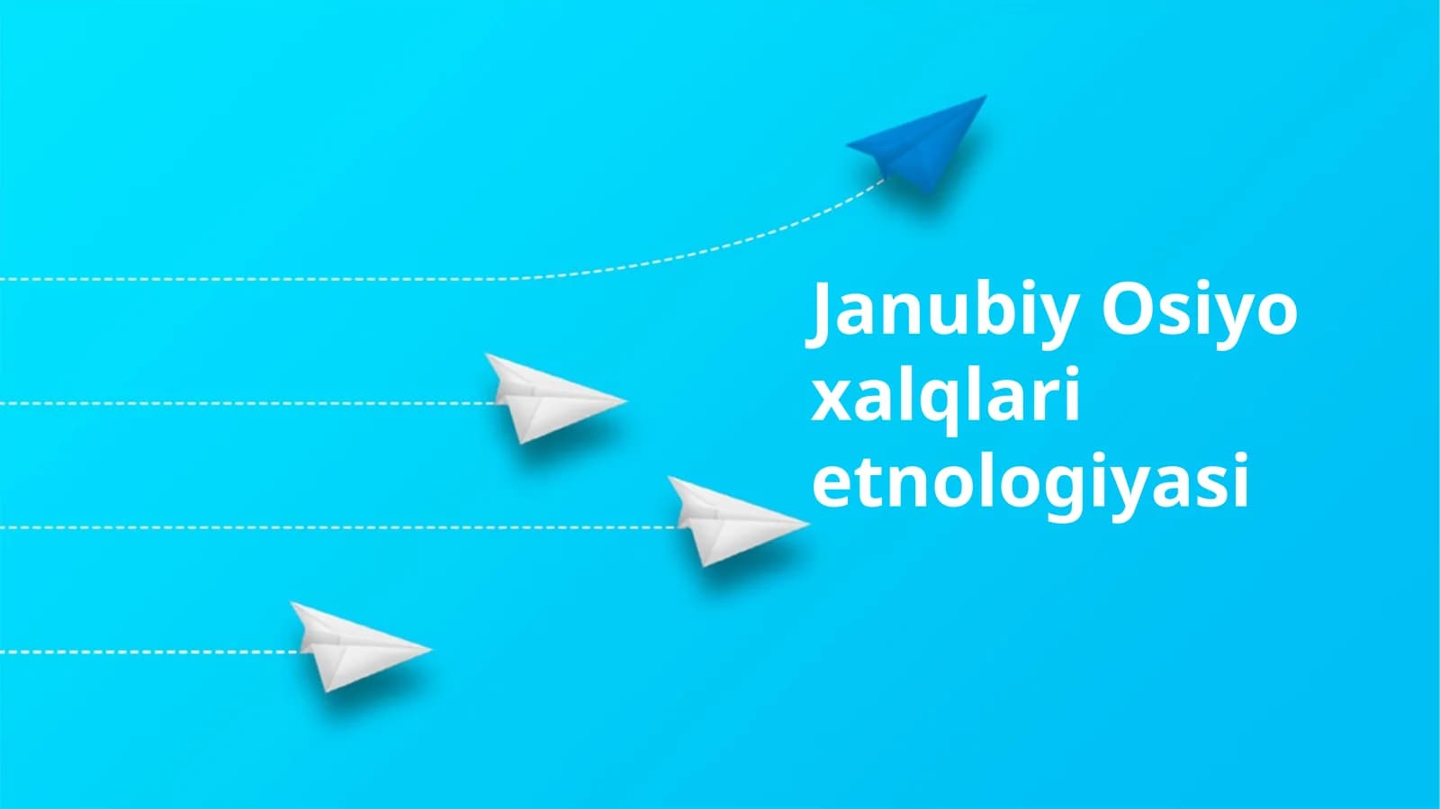 Janubiy Osiyo xalqlari etnologiyasi