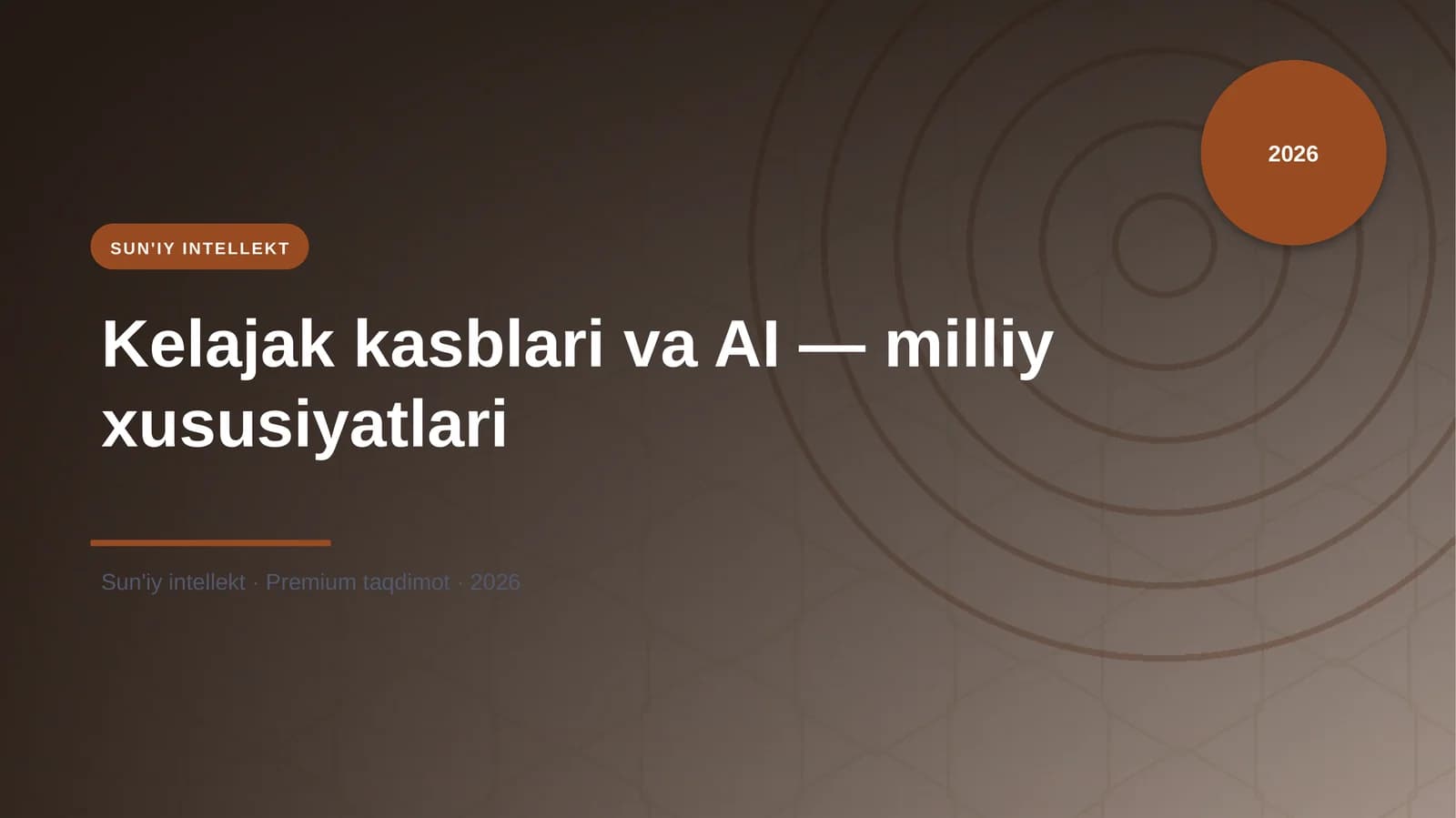Kelajak kasblari va AI — milliy xususiyatlari
