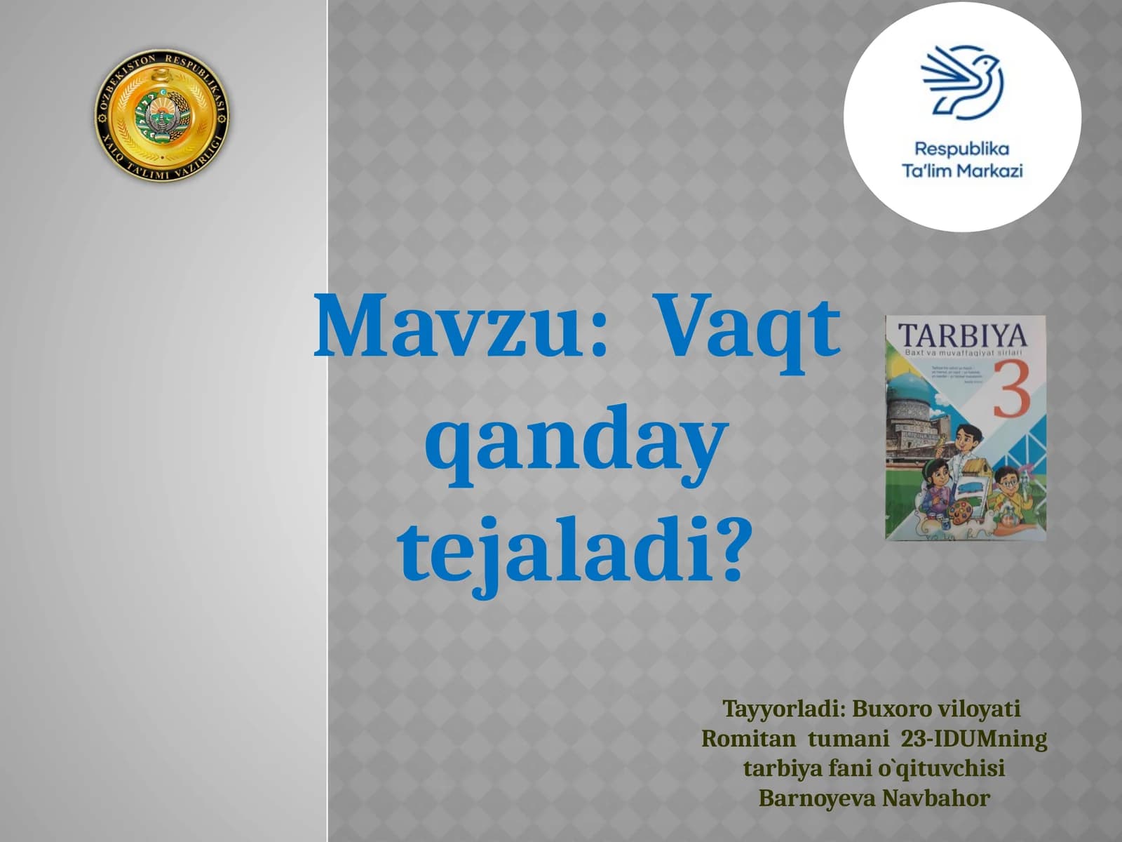Vaqt qanday tejaladi?