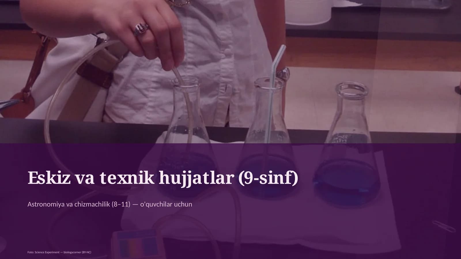 Eskiz va texnik hujjatlar (9-sinf)