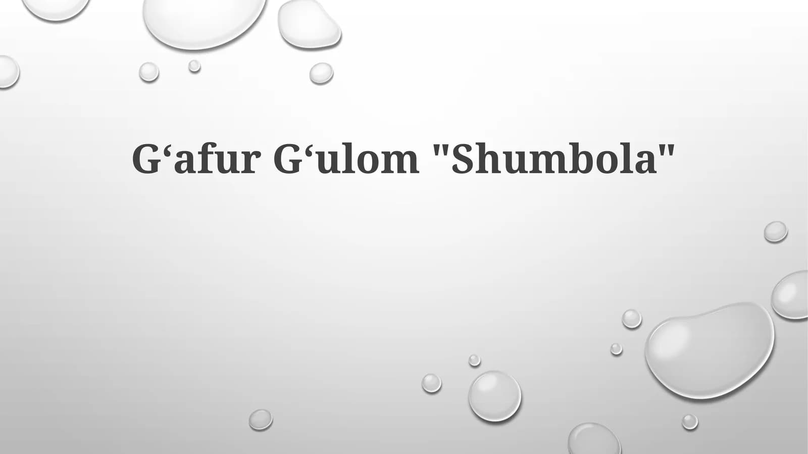 Shumbola