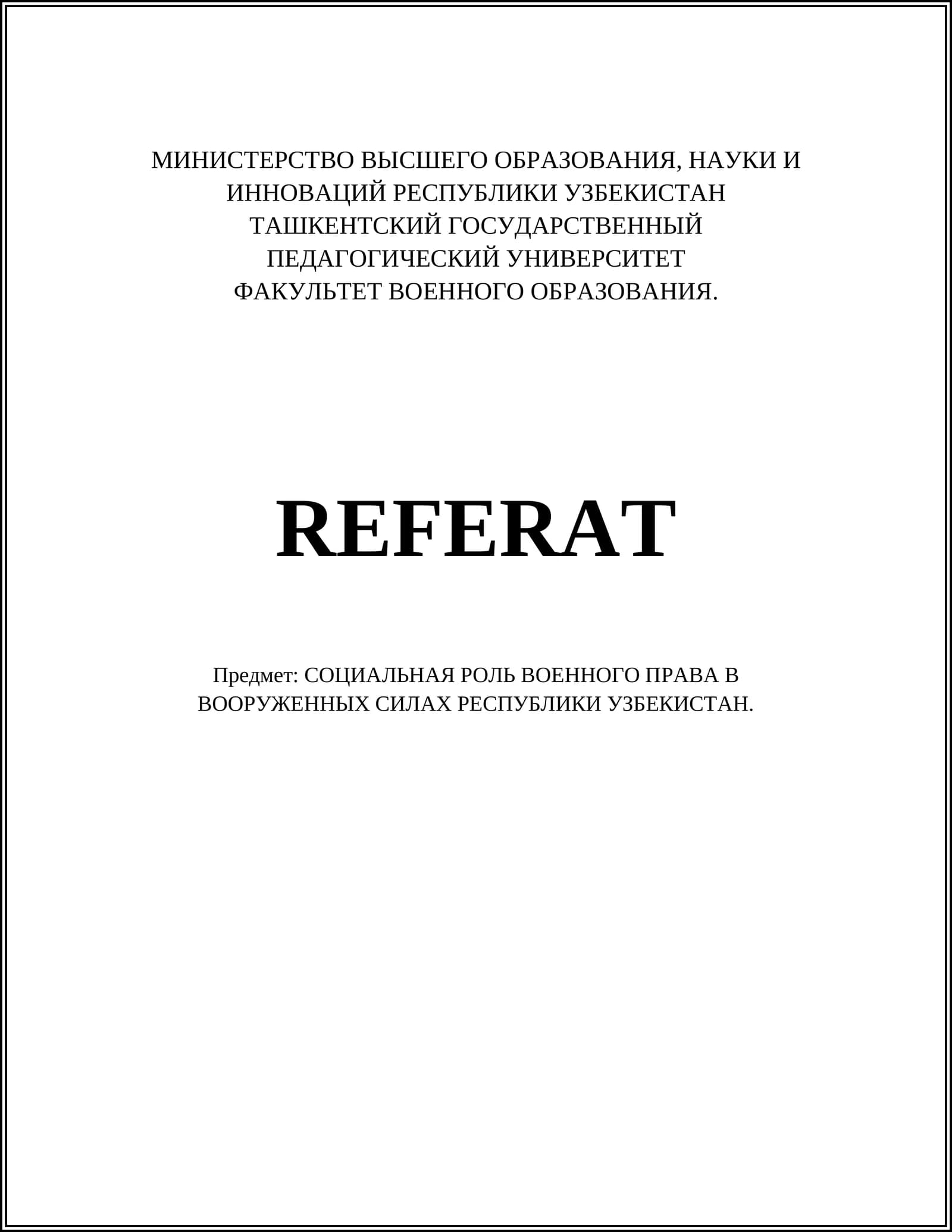 REFERAT