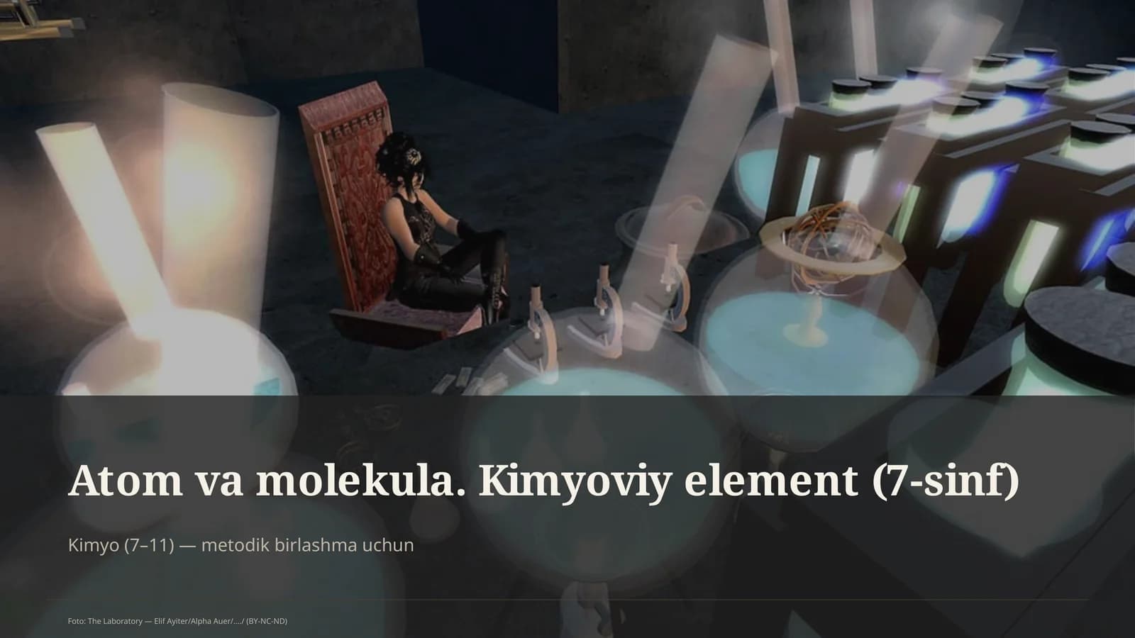 Atom va molekula. Kimyoviy element (7-sinf)