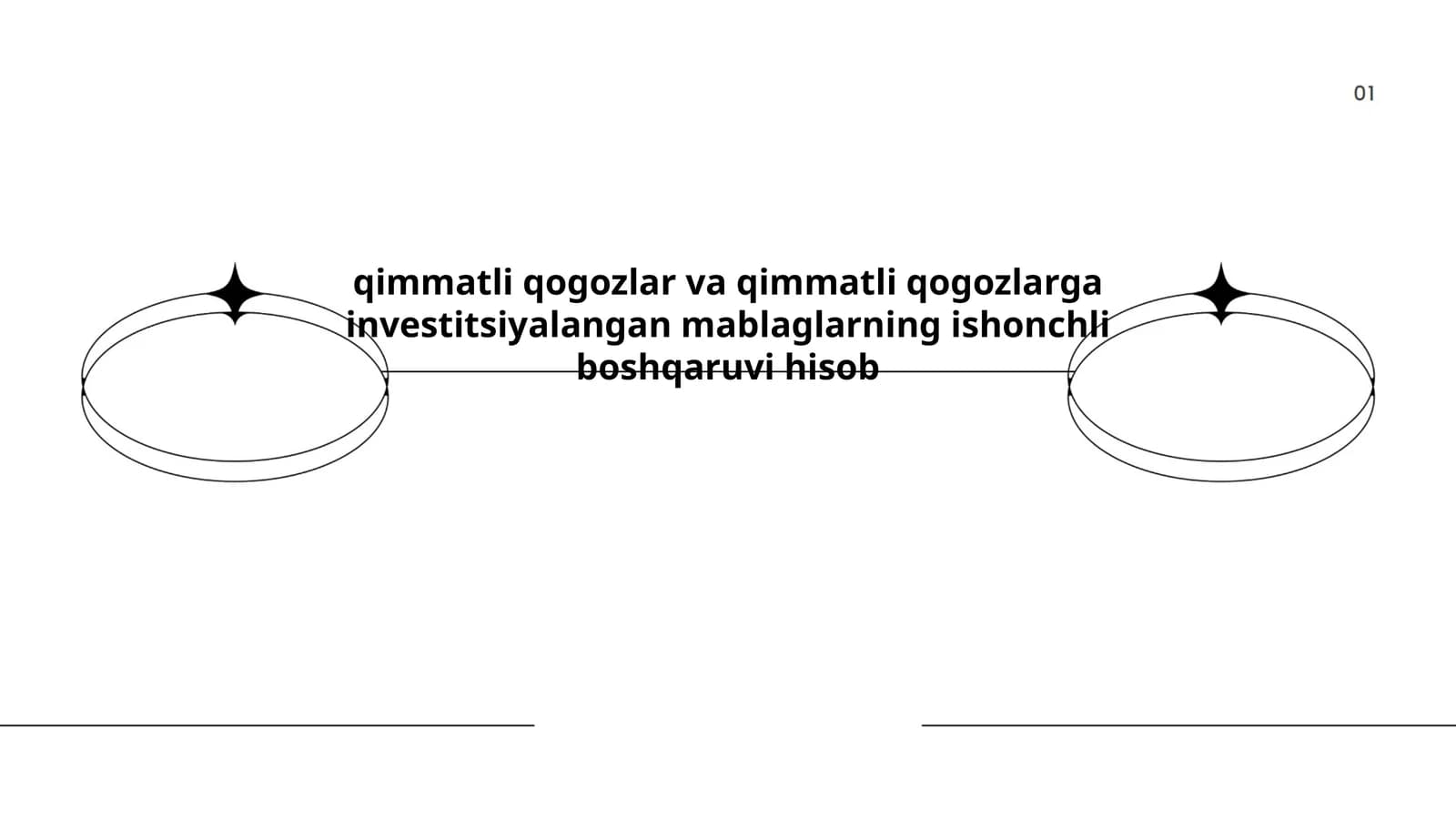 Qimmatli qogozlar va qimmatli qogozlarga investitsiyalangan mablaglarning ishonchli boshqaruvi hisob