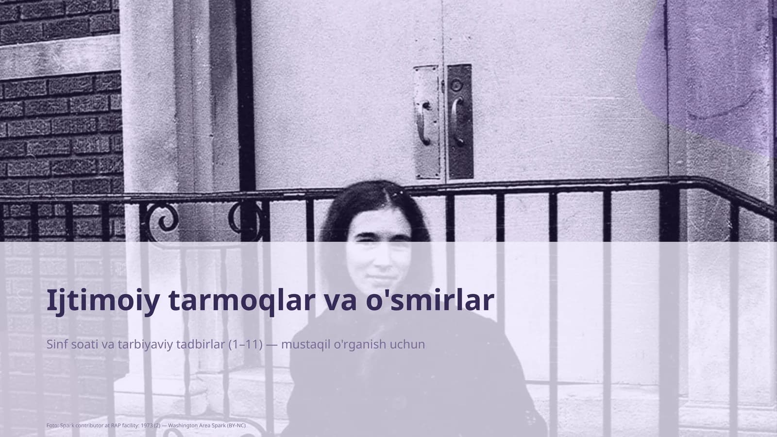 Sinf soati va tarbiyaviy tadbirlar (1–11)