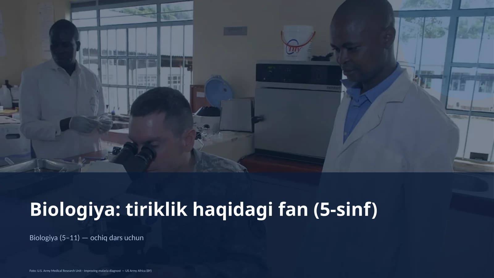 Biologiya: tiriklik haqidagi fan (5-sinf)