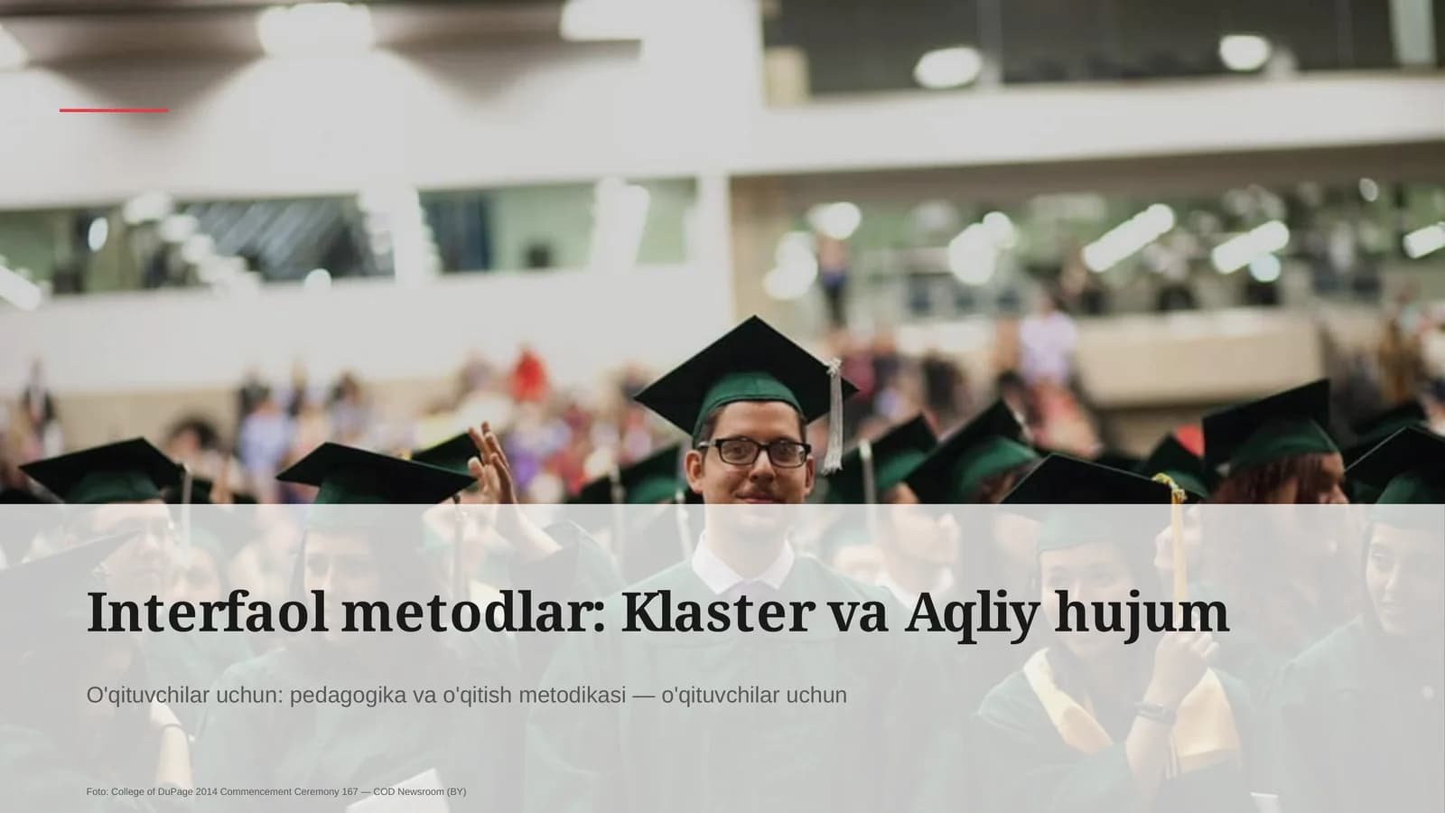 Interfaol metodlar: Klaster va Aqliy hujum