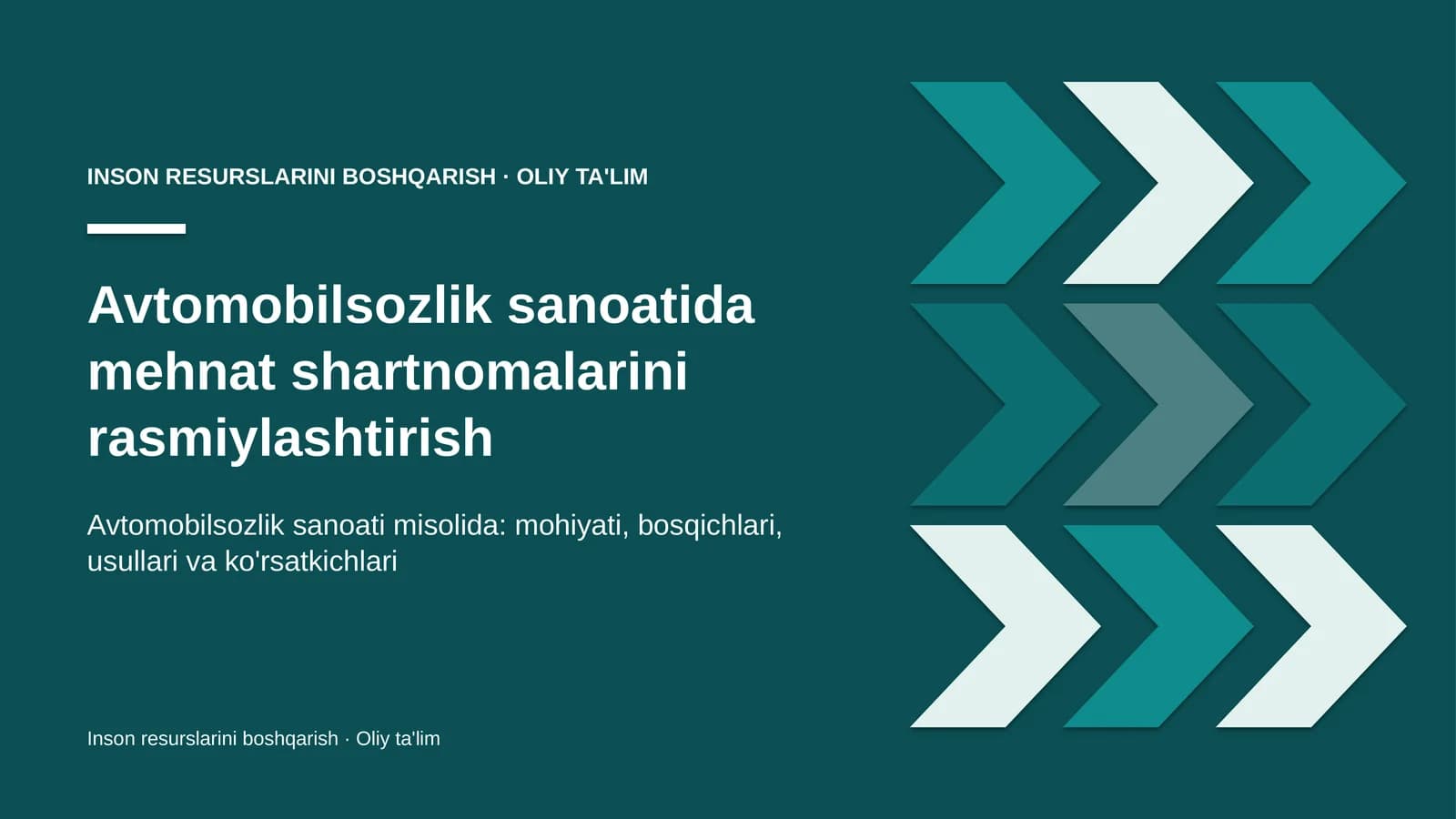 avtomobilsozlik sanoatida mehnat shartnomalarini rasmiylashtirish 3656