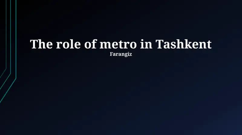 Tashkent Metro