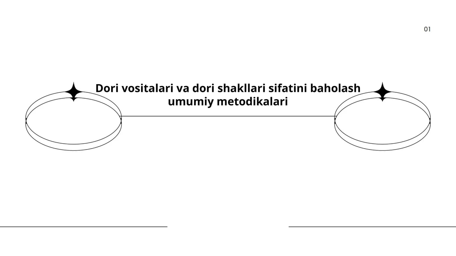Dori vositalari va dori shakllari sifatini baholash umumiy metodikalari