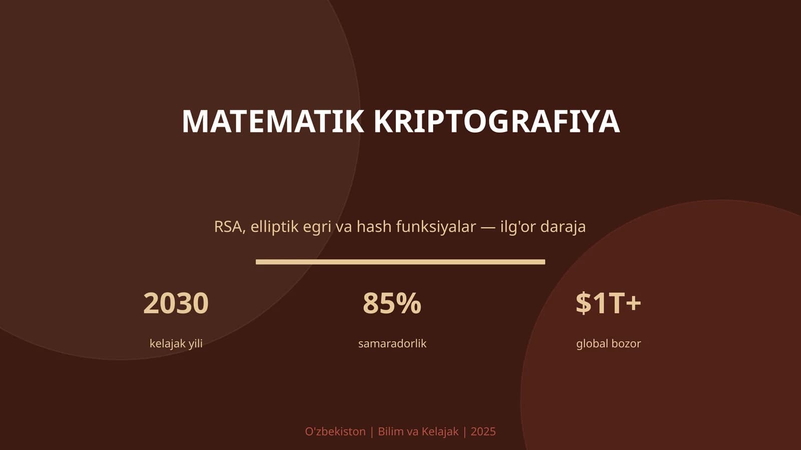 MATIMATIK KRIPTOGRAFIYA