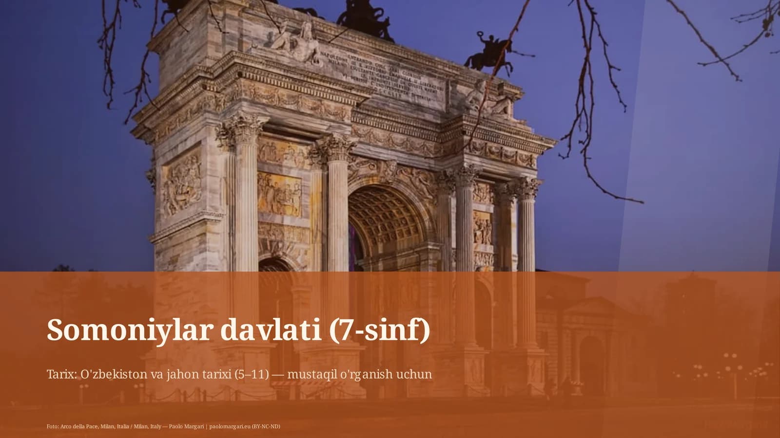 Somoniylar davlati (7-sinf)