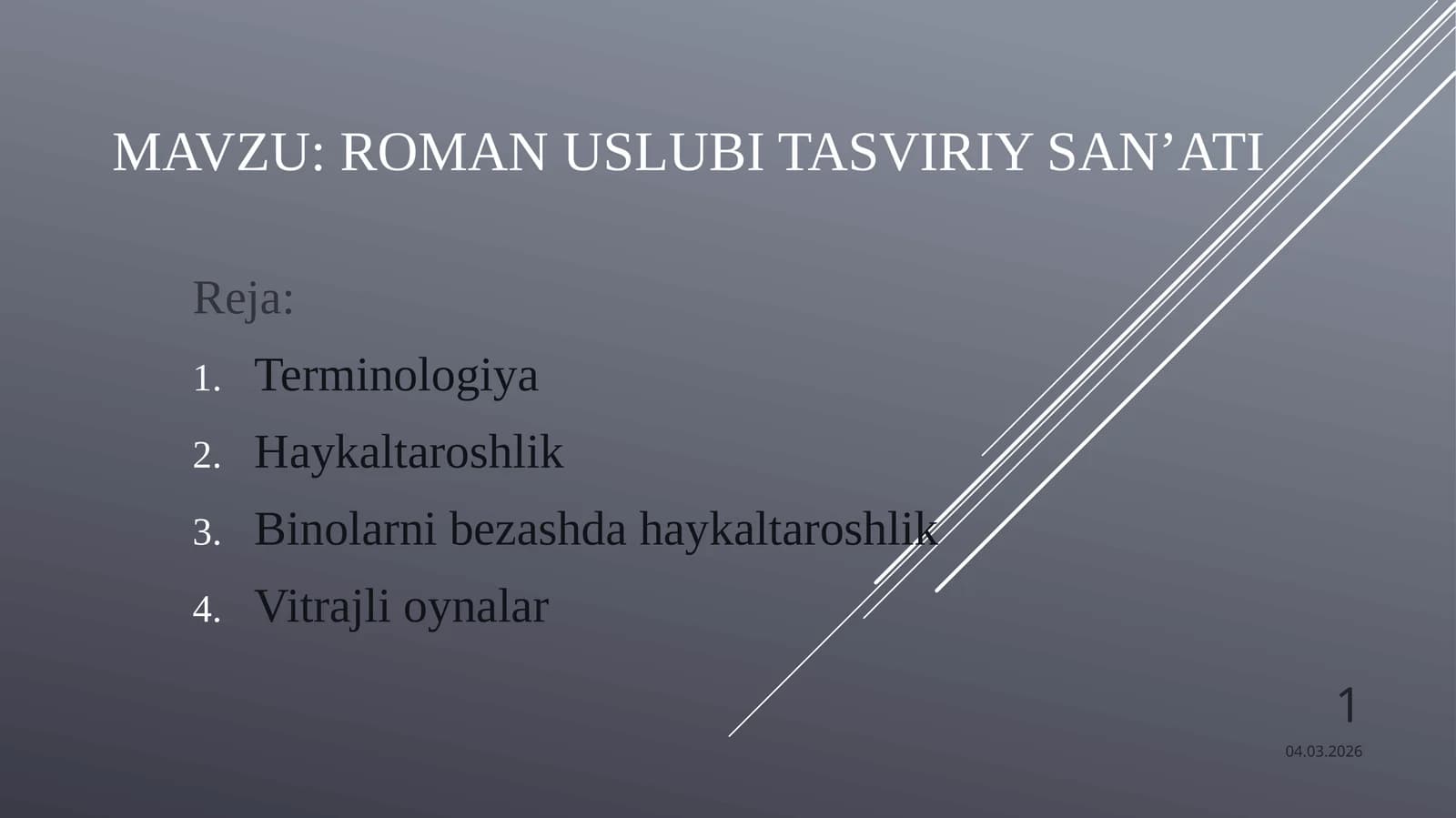 Roman uslubi tasviriy san’ati