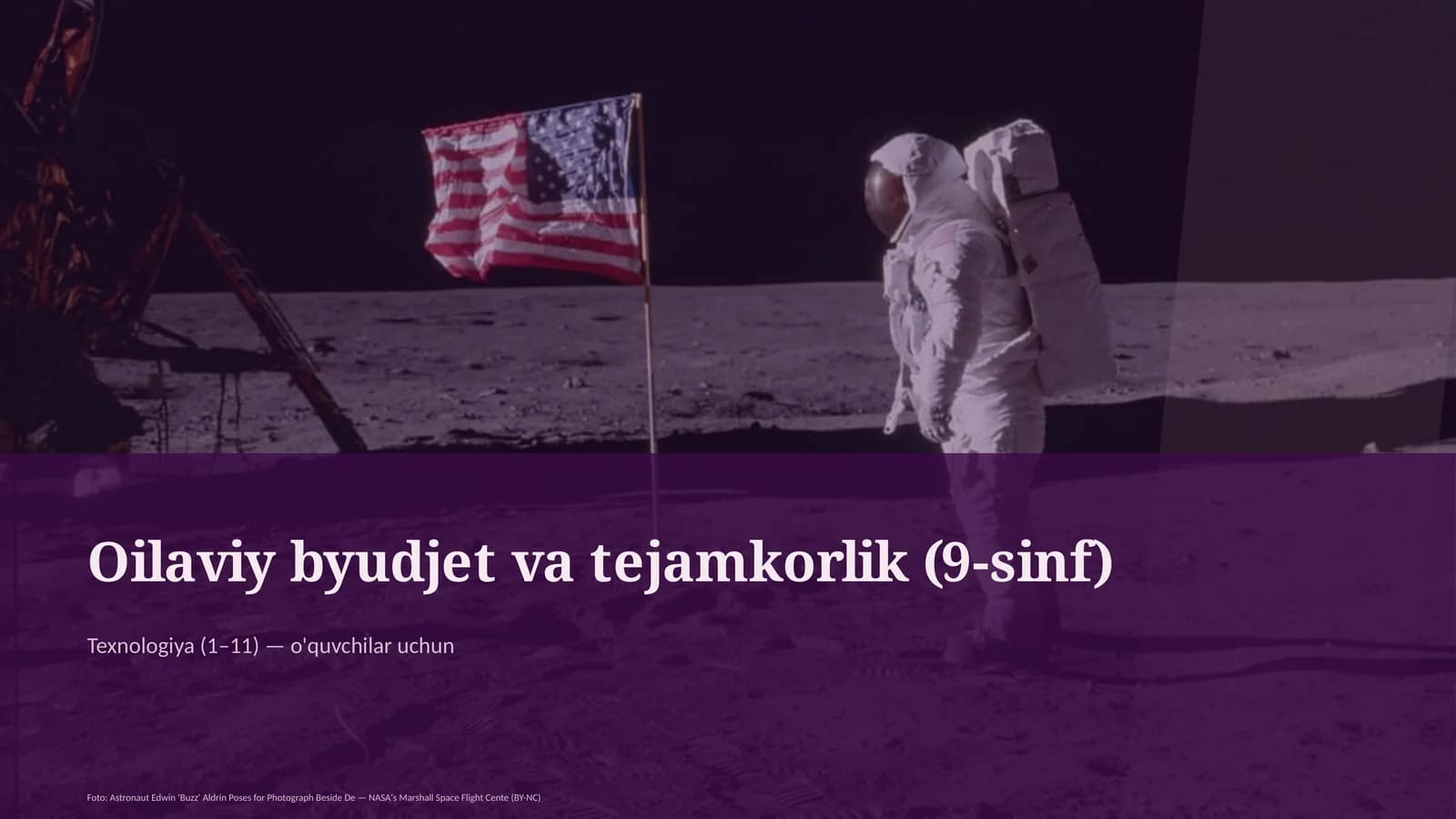 Oilaviy byudjet va tejamkorlik (9-sinf)