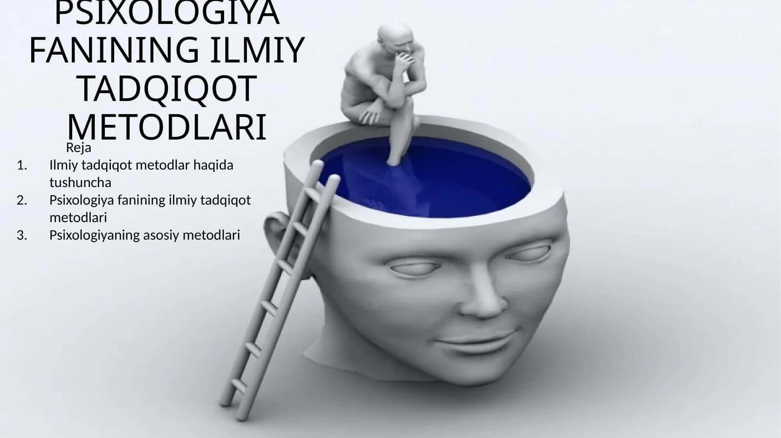 PSIXOLOGIYA FANINING ILMIY TADQIQOT METODLARI