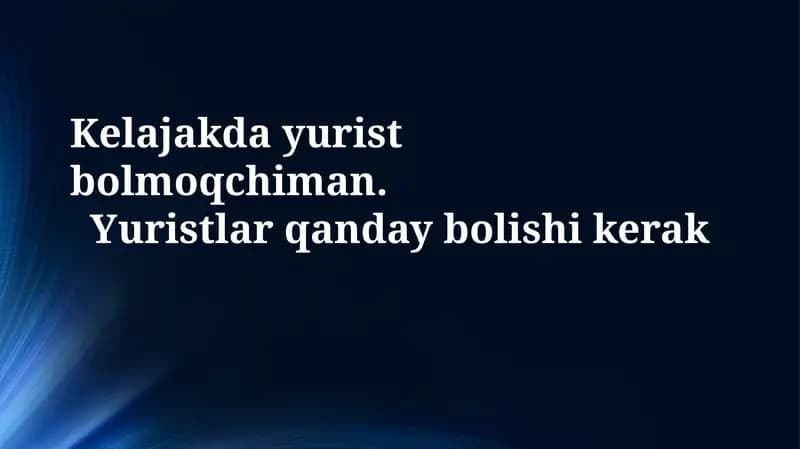 Huquqshunoslik va yuristlik