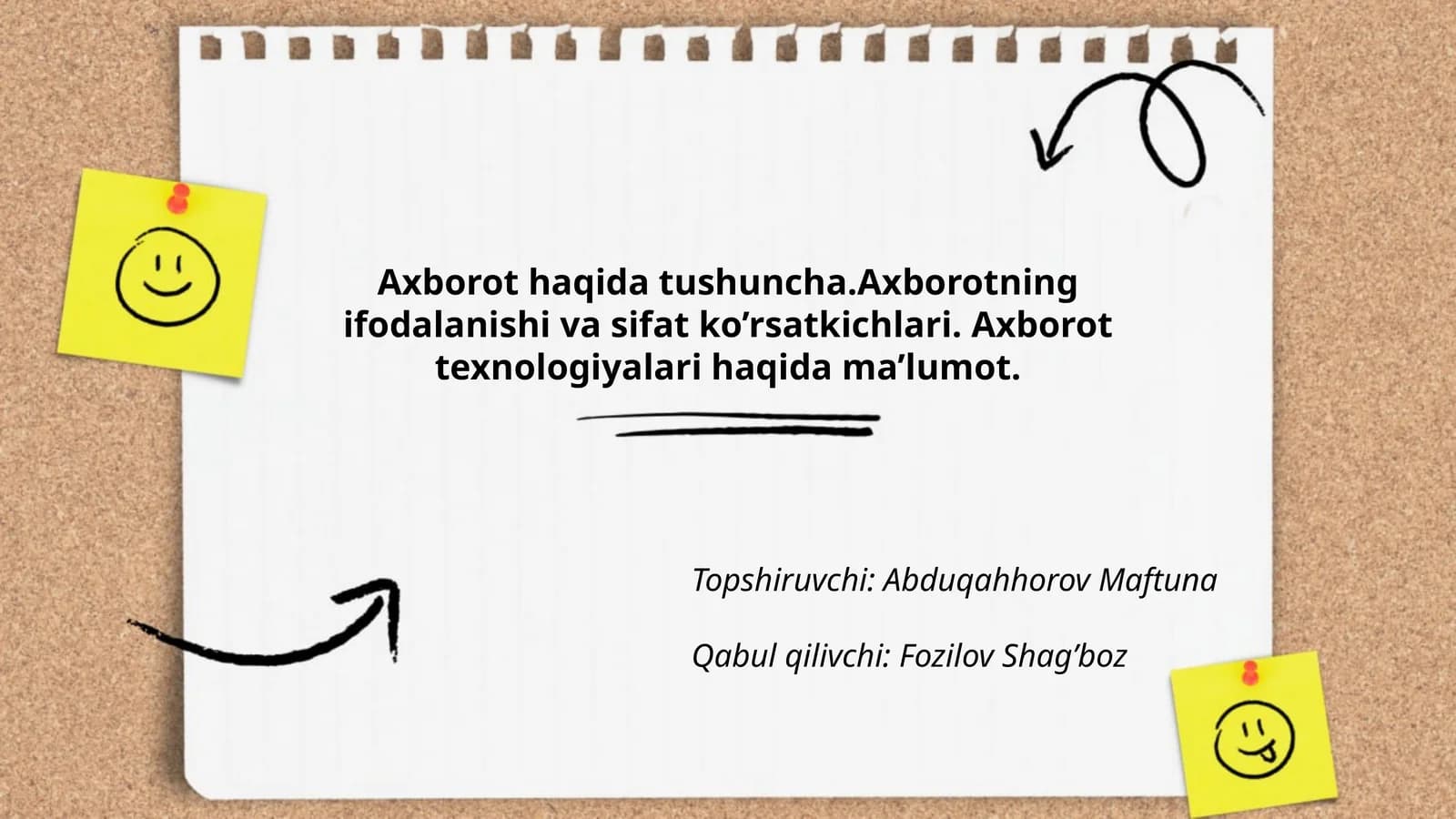 Axborot Haqida