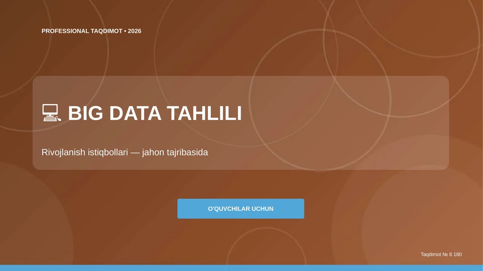 BIG DATA TAHLILI