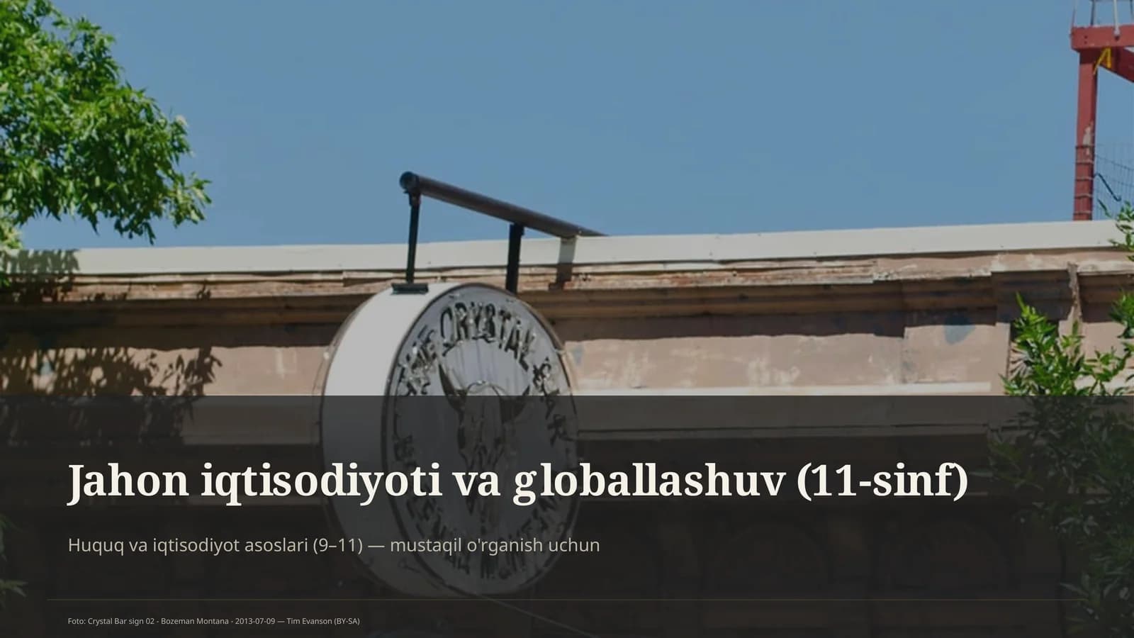 Huquq va iqtisodiyot asoslari (9–11)