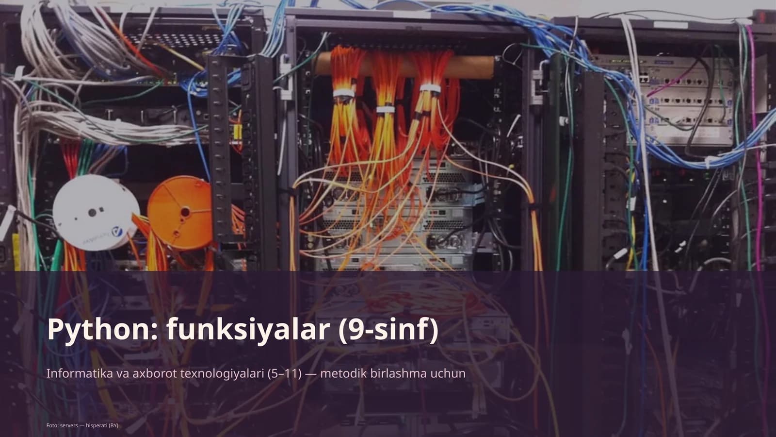 Python: funksiyalar (9-sinf)
