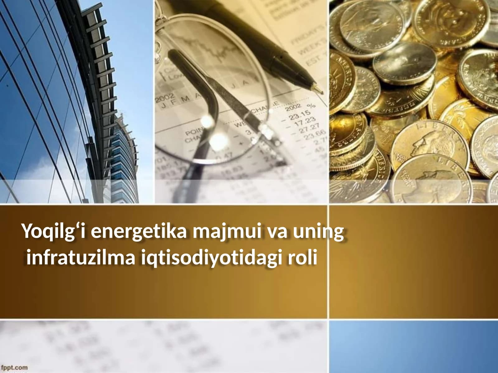 Yoqilg‘i energetika-majmuai va uning infrastruktura