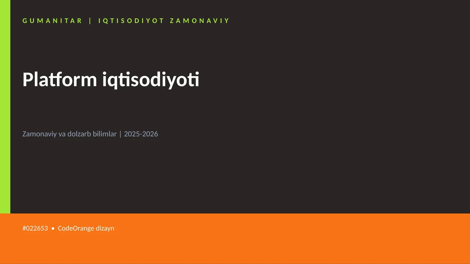 Platform iqtisodiyoti