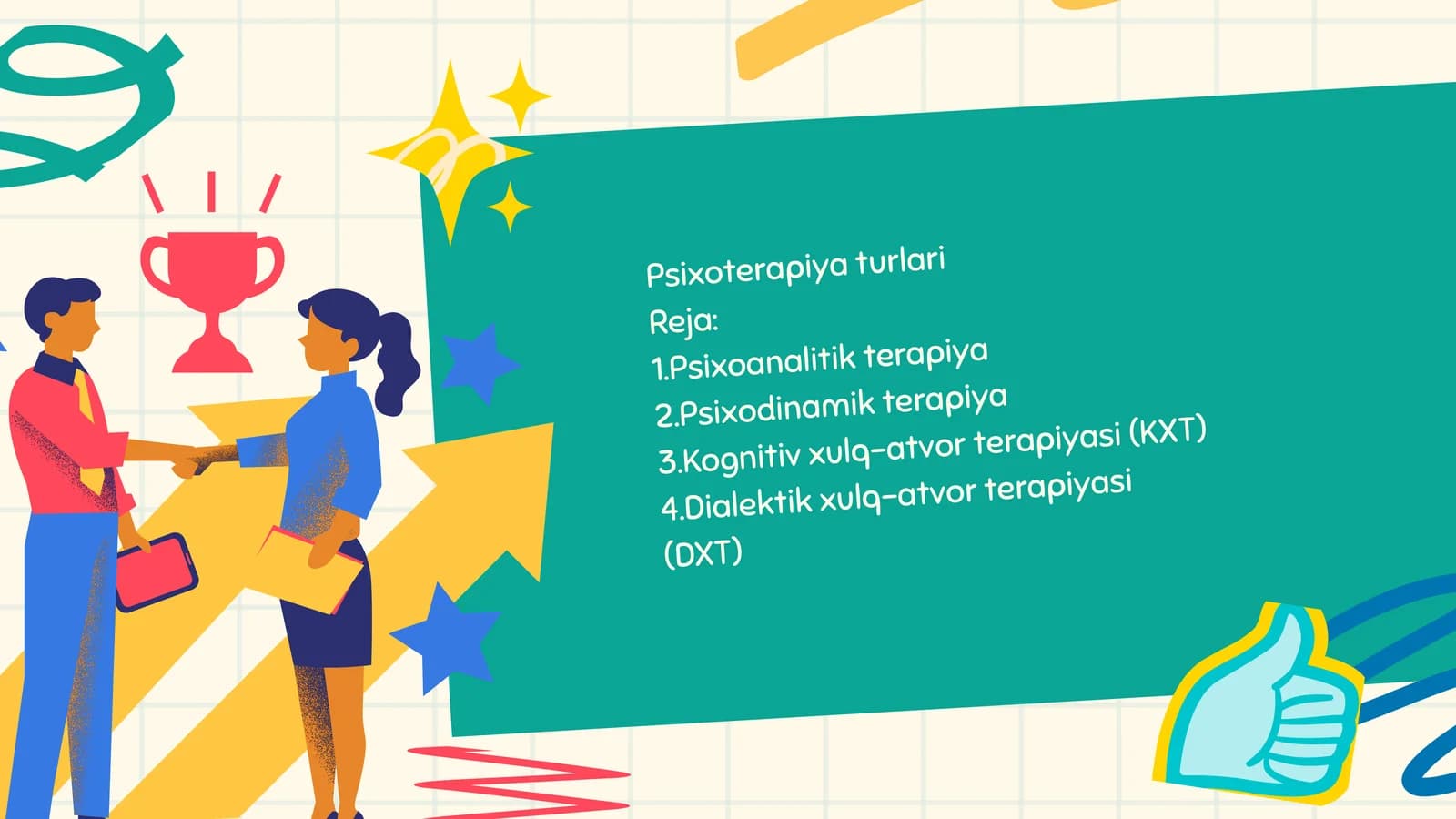 Psixoterapiya turlari