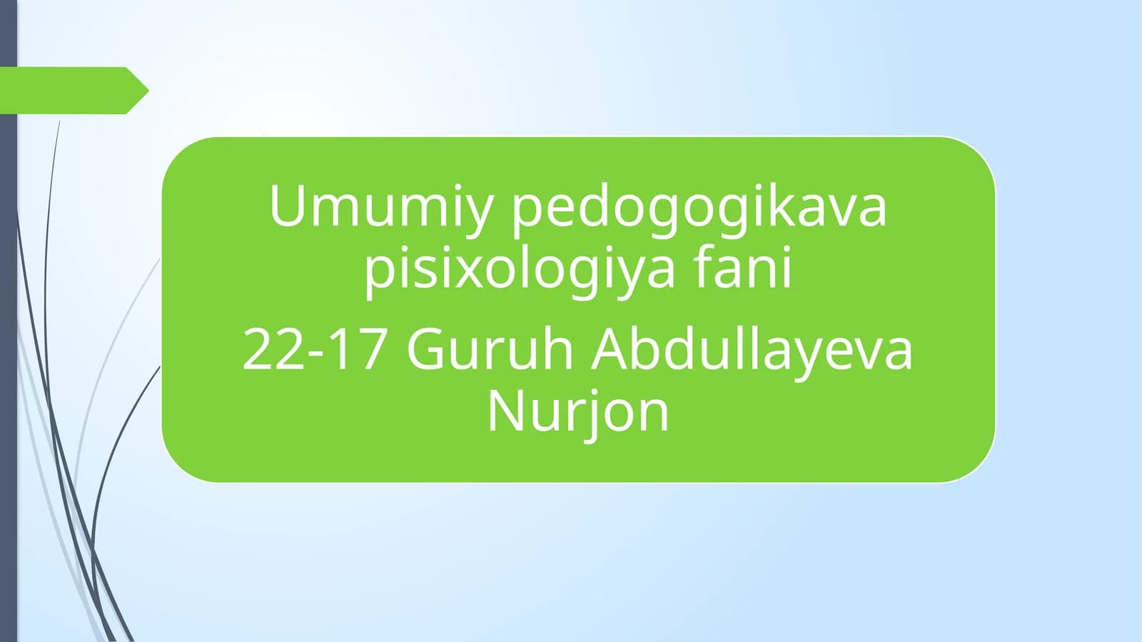 Ta'limni tashkil etishning noan'anaviy shakllari