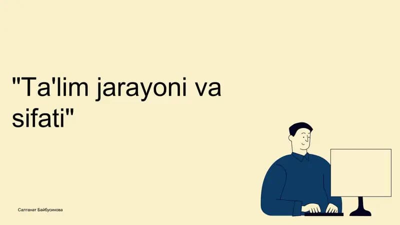 Taqdimot