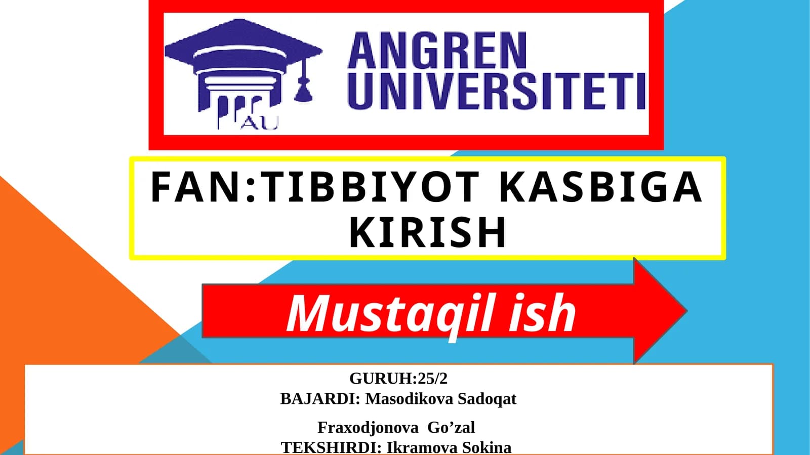 Buyrak va Siydik Yo‘llari Kasalliklari