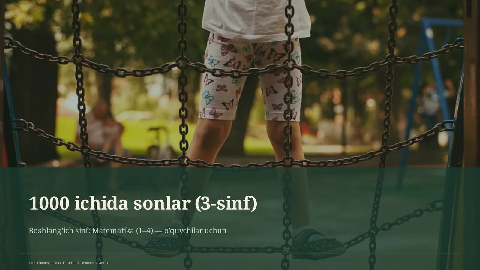1000 ichida sonlar (3-sinf)
