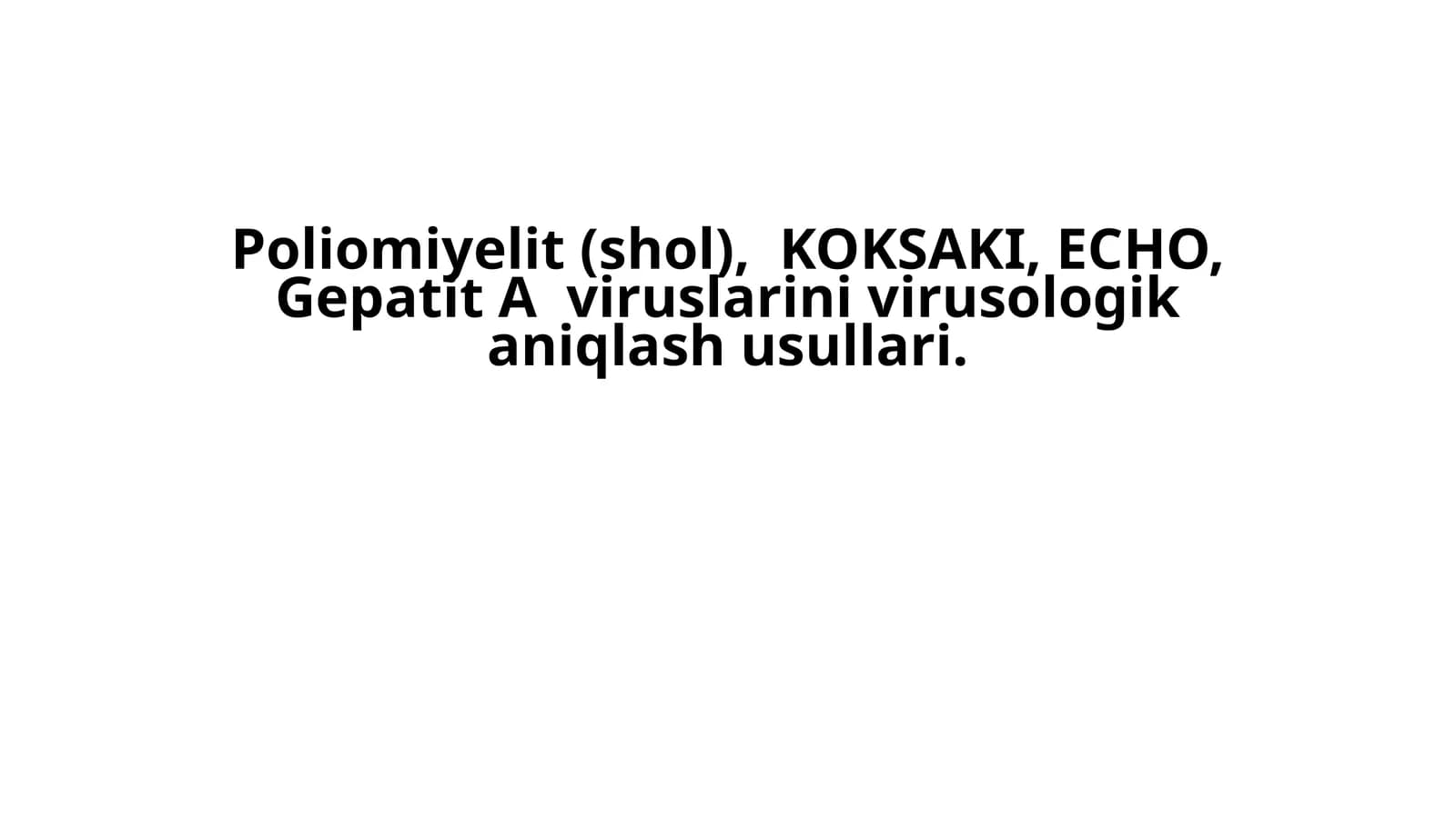 Poliomiyelit
