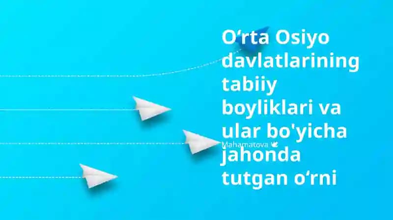 Investitsiya imkoniyatlari: To'g'ridan-to'g'ri xorijiy investitsiyalar (TTXI)