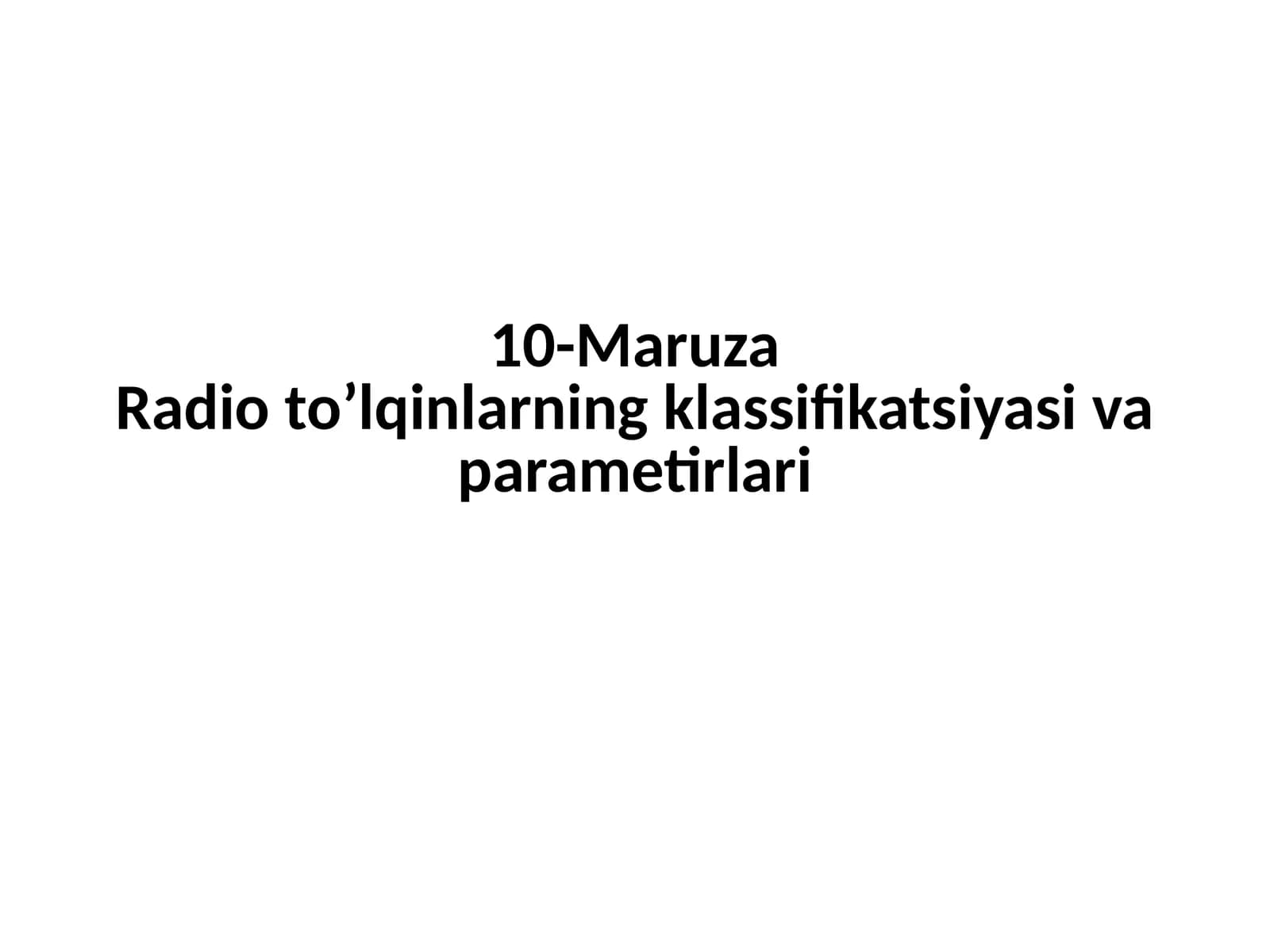 Radioto’lqinlar