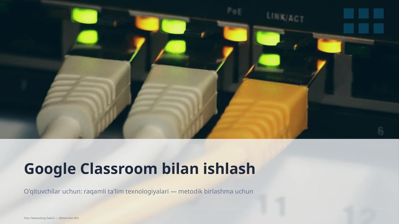 Google Classroom bilan ishlash