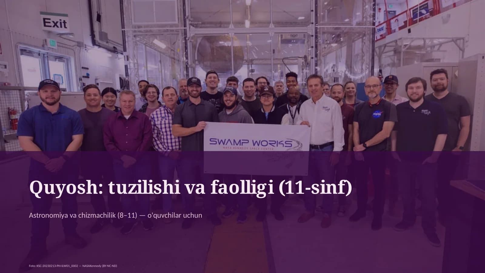 Quyosh: tuzilishi va faolligi (11-sinf)