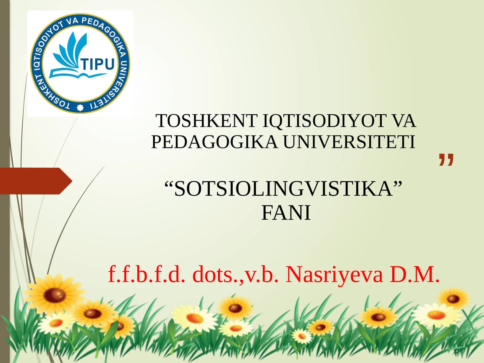 Sotsiolingvistika