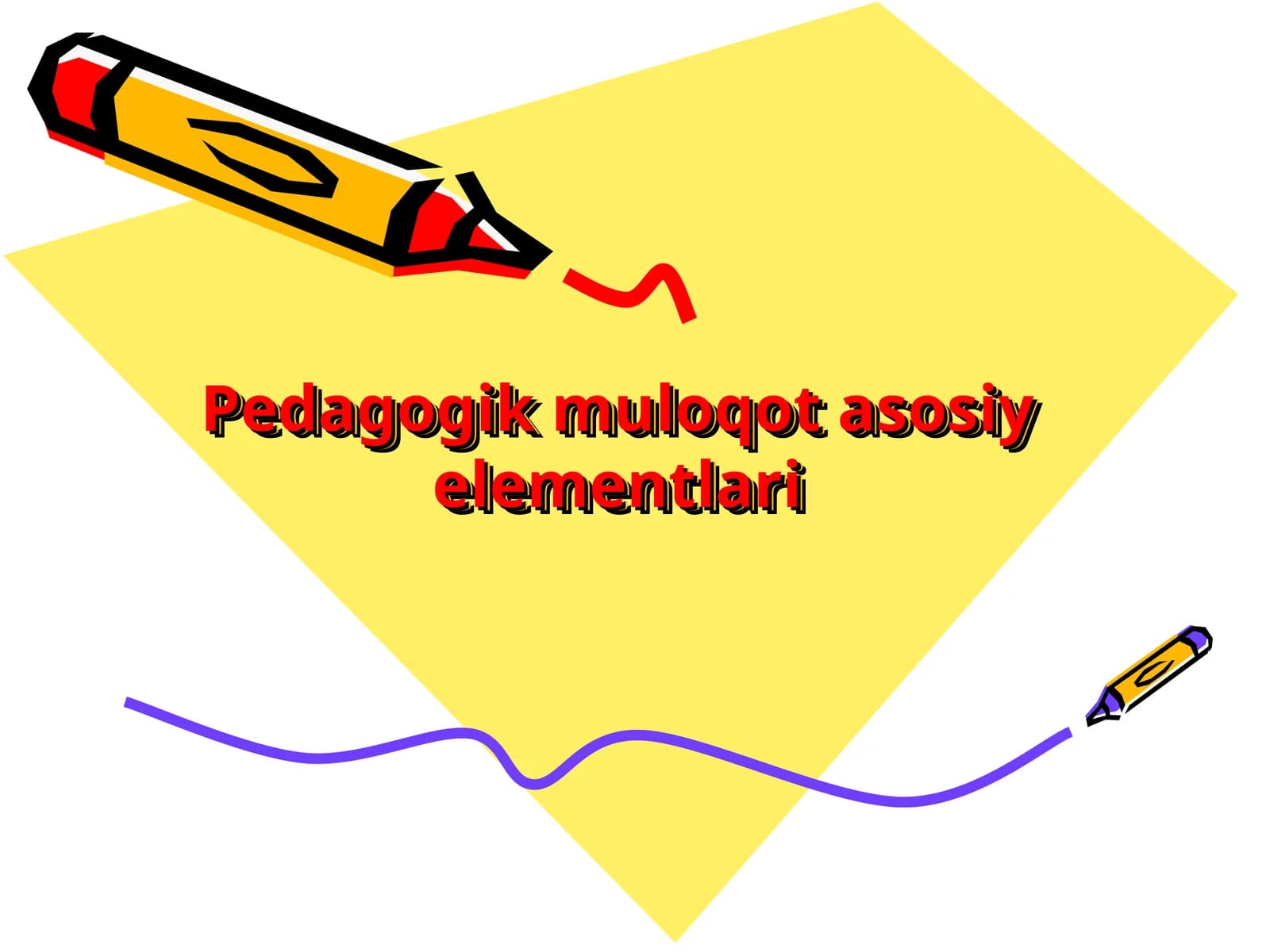 Pеdagogik muloqot asosiy elementlari