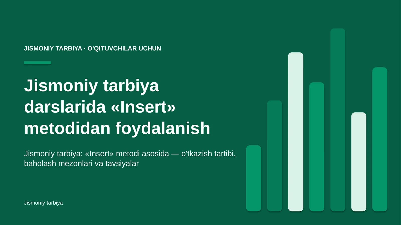 jismoniy tarbiya darslarida insert metodidan foydalanish 9456