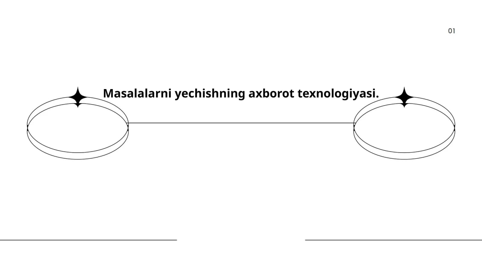 Masalalarni yechishning axborot texnologiyasi